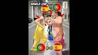 Portugal vs Spain Round Of 16 🥵 