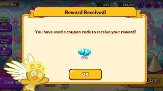 Free 500 Crystals [Cookie Run: OvenBreak] Coupon Code: 2021 Vizui