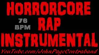 Gangsta Rap Horrorcore Instrumental 76 bpm Hip Hop Beat
