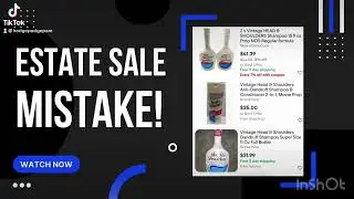 Estate Sale Fail!!