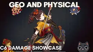 Chiori C6 is INSANE | Geo and Physical Damage Showcase