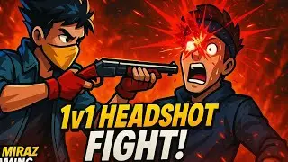 1 vs 1 crazy gameplay. best Gameplay in my life @FreeFireBangladeshOfficialYT