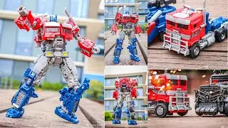 Transformers Rise Of The Beasts Buzzworthy Bumblebee STUDIO SERIES 102 OPTIMUS PRIME In-Hand Images!