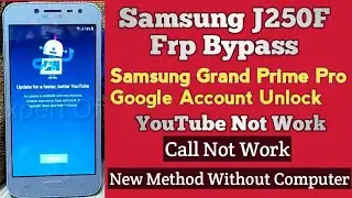 Samsung J250F | Samsung Grand Prime Pro | Frp Bypass Google Account Unlock Android 7.1.1
