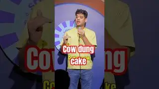 Cow dung cake #indianstandup #shorts