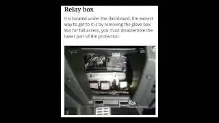 Skoda Superb II(2009-2015)Fuse box and relay diagram