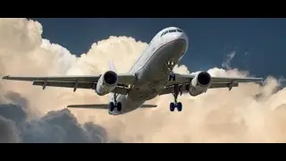 Flight to Antalya, Turkey. Amazing view from A330. 4k