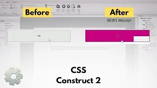 cara styling button dengan css di construct 2