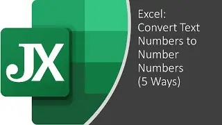 Convert Text Numbers to Number Numbers in Excel (5 Ways!)