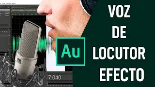 How to edit your voice to sound like a radio host / Adobe Audition tutorial