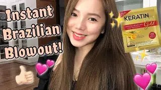 KERATIN PLUS GOLD! Affordable Hair Treatment! Must Try! #KERATINPLUS