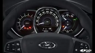 #LADA #VESTA Tablo bortovoy kompyuter
