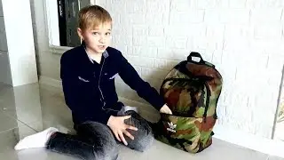 ⚽ СТАРШИЙ БРАТ ПОКАЗАЛ ЧТО В РЮКЗАКЕ ⚽ STARSHIY BRAT SHOWS WHAT IN HIS BAG