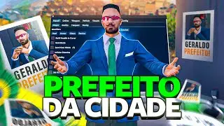 VIREI PREFEITO COM MOD MENU NO GTA RP