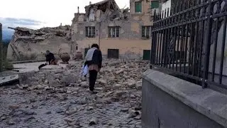 Terremoto: Amatrice, le immagini dopo il sisma