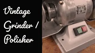 Black and Decker 6" Junior Bench Grinder Polisher (Vintage - possibly 1950s/60s?) NVR upgrade