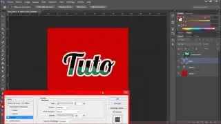 TUTO |Photoshop| Incruster une texture/image dans un texte !