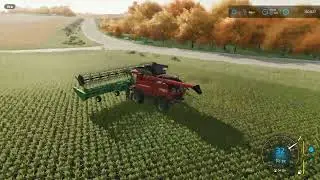 Farm Sim Saturday..Nuked the weirdy bale snake and MAJOR canola today