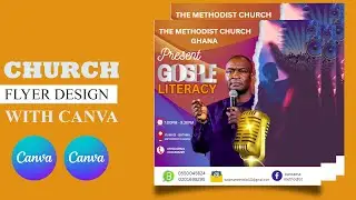 HOW TO DESIGN CHURCH FLYER IN CANVA