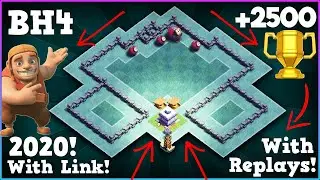 NEW! Builder Hall 4 (BH4) Base 2020 with COPY LINK and REPLAYS! I Bh4 Base With Link