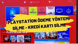 Playstation Credit Card Deletion / Payment Method Removal