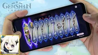 Samsung Galaxy A24 Genshin Impact Test With FPS Meter & Battery Test