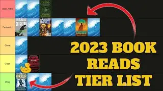 2023 Book Reads Tier List (Part 2)