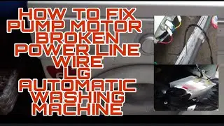 How to Fix Won't Function Water inlet Valve & Drain Pump Motor