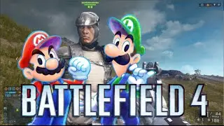 Battlefield 4 Funny Gameplay Moments! - Mario Battle, Trolling Snipers, I Beat Battlefield & C4 Fun!
