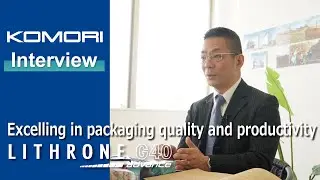 Niwa Printing：Introducing the Lithrone G40 advance for quality control and productivity improvement