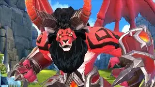 [Summoners War: Lost Centuria] Rakan, the Fire Chimera 