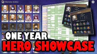ONE YEAR Character Showcase | Genshin Impact