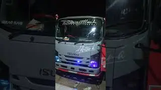 proses hasil pemasangan branding giga truck