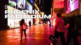 Phoenix Palladium Mall Walk | Luxury Shopping, Food Court & Mumbai Nightlife | Mumbai 4K