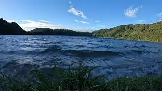 Time-lapse of the gentle breezes coming off Lake Tikitapu (Blue Lake)