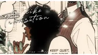AE like transition tutorial on vsp  ੈ♡˳✧