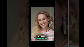 Persona app 💚 Best photo/video editor 😍 #hairstyle #model