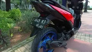 beat pake ban maxxis green devil 90/80 depan belakang