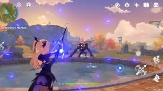 Easy way to defeat the Ruin Guard in find the final ruin quest from Soraya • Genshin Impact
