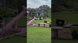 This morning 🌧️🌧️🌧️ #rain #texas #weather #summer #backyard #rainsounds #july7 #shorts