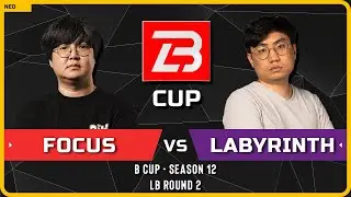 WC3 - [ORC] FoCuS vs LabyRinth [UD] - LB Round 2 - B Cup Season 12