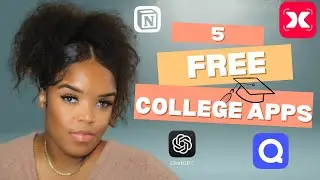 Top 5 FREE Apps Every College Student Should Have |Jazmine Tanaya