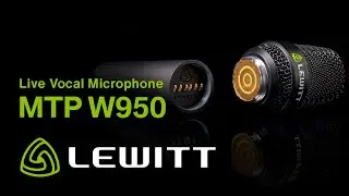 MTP W950 live microphone by LEWITT - Studio sound unleashed on stage