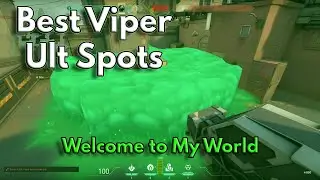 BEST ULT SPOTS All Maps: Viper Guide Valorant