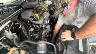 2004 Chevy Tahoe water pump removal