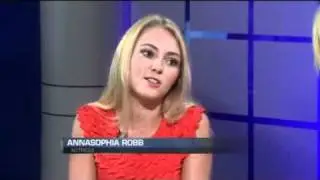 AnnaSophia on FOX 31 in Denver - Teen Choice Awards 2011