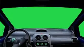 Free Stock HD   Green Screen Car
