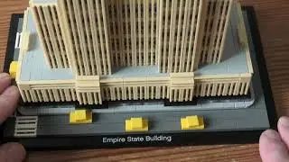 Lego Architecture Empire State Building SET 21046 Review 4K