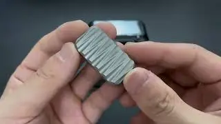 6020 Sound Wave Titanium Alloy Fidget Slider