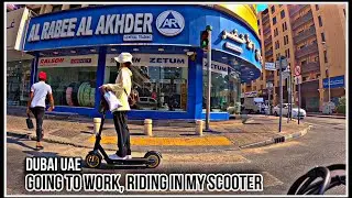 SCOOTERING AROUND DUBAI UAE | MELY MAR